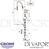 Grohe Euroeco Special Single-Lever Sink Mixer Spares